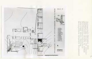 Pädagogische Schule für sozialpädagogische Berufe, Lübeck-St. Gertrud (Diplomarbeit bei Peter Poelzig): Schulgebäude, Grundriss Erdgeschoss