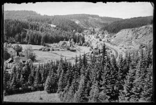 Naila-Marxgrün. Eingang ins Selbitztal (Höllental)