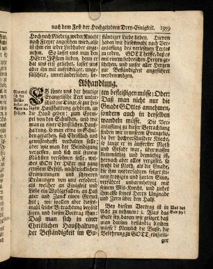 1359-1370, Es koente uns der heutige Evangelische Text ...