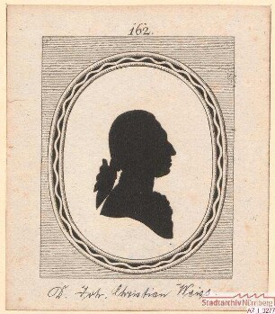 Dr. Johann Christian Weiss (Weiß)