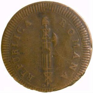 Münze, 2 Baiocchi, 1798