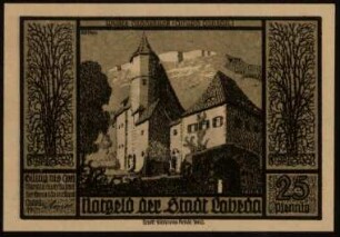 25 Pfennig Notgeld der Stadt Lobeda