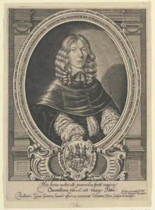 Bildnis des Otto Wilhelm Graf von Königsmarck
