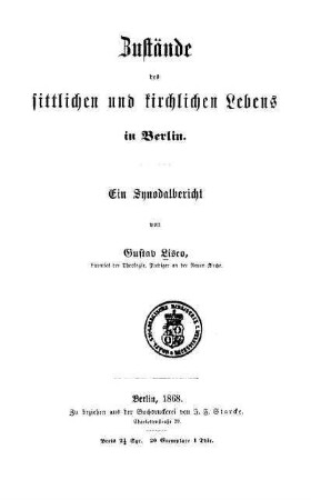 Stempel: Gräfl. Stolbergische Bibliothek z. Wernigerode