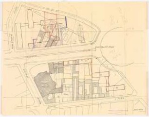 Geschäftshaus Bismarckstraße 7, Berlin-Charlottenburg: Lageplan 1:1000