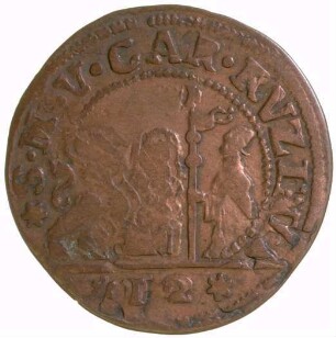Münze, Soldo, 1732 - 1735