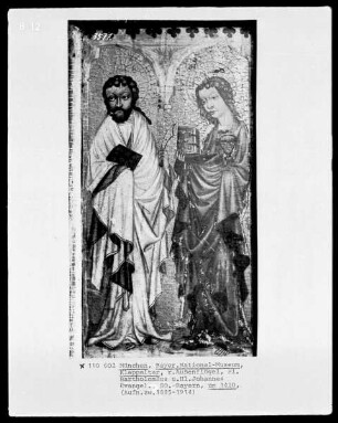 Die Heiligen Bartholomäus und Johannes Evangelista