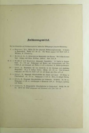 Anschauungsmittel