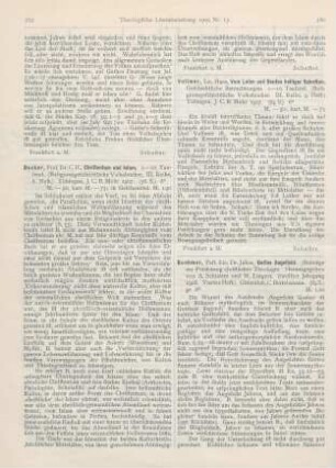 380-381 [Rezension] Boehmer, Julius, Gottes Angesicht