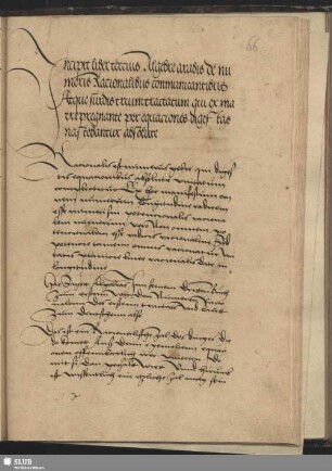 Liber tercius Algebre