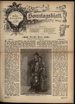 Ausgabe vom Sonntag, den 15. April 1900.