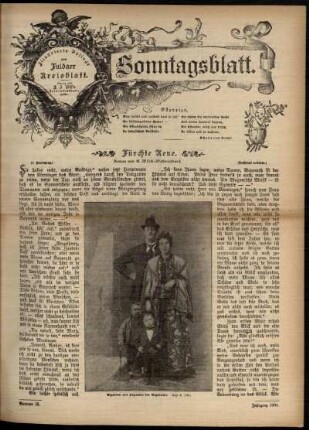 Ausgabe vom Sonntag, den 15. April 1900.