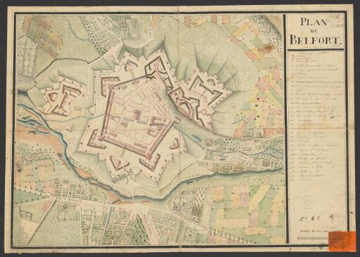 Plan de Belfort