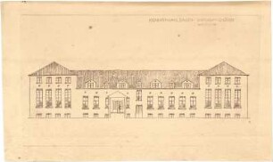 Billing, Hermann; Singen; Krankenhaus - Wirtschaftsgebäude, Variante (Ansicht)