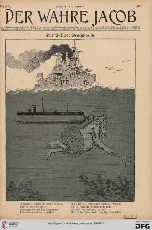 Nr. 787 (15. September 1916) (Das U-Boot Deutschland)