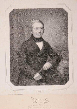 Bildnis von Wilhelm Mauke (1791-1859)