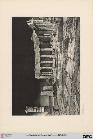 Intérieur du Parthénon (Planches 129-136)