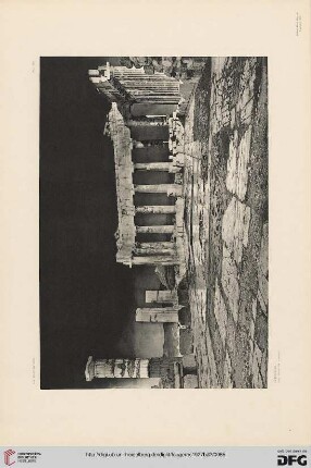 Intérieur du Parthénon (Planches 129-136)