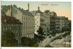 Karlsbad. Gartenzeile