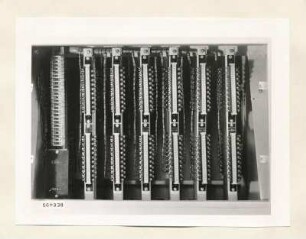 Fernsteuerung, Wechsel-Kontrollverfahren, Teilansicht 3, Foto 1956