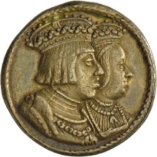 Medaille auf die Krönung König Ferdinands I. in Aachen, 1531