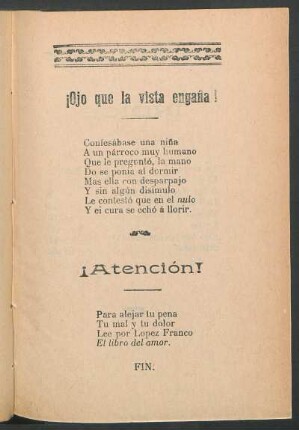 ¡Atención!