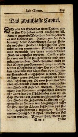 Das zwantzigste Capitel.