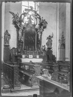 Basilika, Kunigunden- und Nepomukaltar