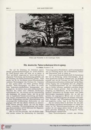 14: Die deutsche Naturschutzparkbewegung