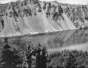 Crater Lake : Blick auf den Skell Channel des Crater Lake von Wizard Island aus