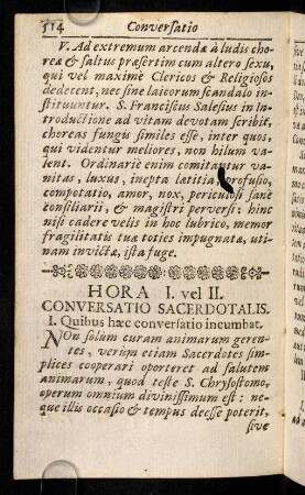 514-534, Praxis conversationis Sacerdotalis.