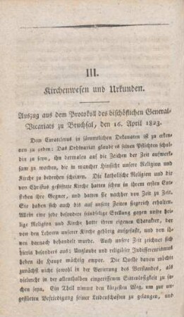 742-769 Kirchenwesen und Urkundensammlung