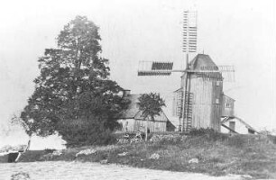 Obercunnersdorf. Bergmühle, Bockmühle und Gehöft, vor 1903, Repro