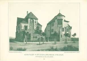 Billing, Hermann; Karlsruhe, Eisenlohrstr. 25; Haus Billing (Utz) - Außenansicht