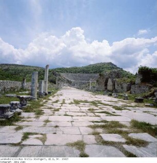 Türkei: Ephesus, Hafenstraße