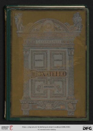 Vita ed opere del Donatello
