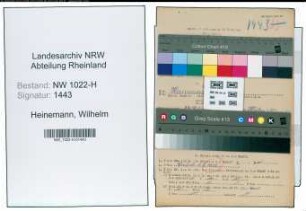 Entnazifizierung Wilhelm Heinemann , geb. 00.00.0000 (Polizist)