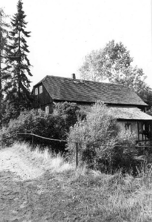Mittelherwigsdorf-Scheibe. Ehem. Felsenmühle