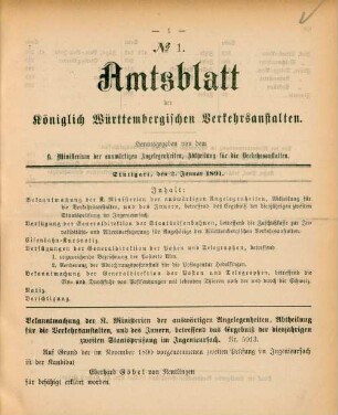 2. Januar - 31. Dezember = No. 1 - No. 145