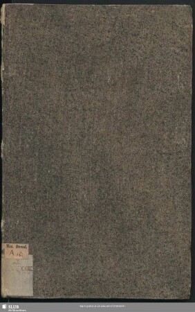 Cogitationes de Atheismo Medico - Mscr.Dresd.A.13