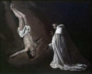 Der Apostel Petrus erscheint dem heiligen Nolasco