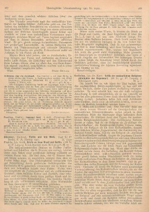 267-268 [Rezension] Fichte, Johann Gottlieb, Briefe an seine Braut und Gattin