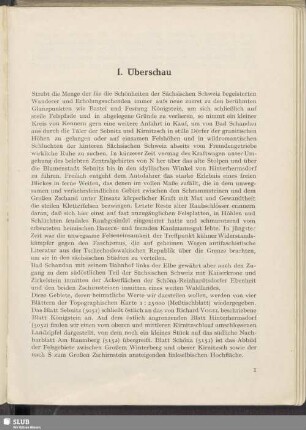 I. Überschau