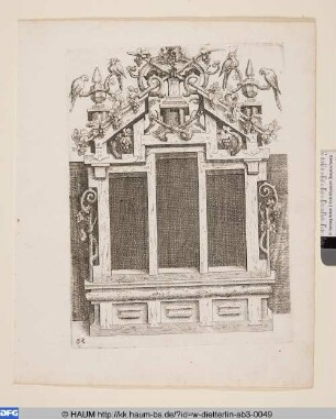 Dreigeteiltes Fenster