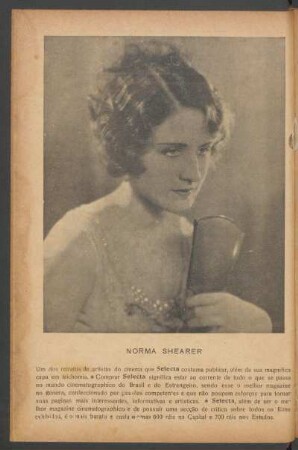 [Ilustração de] Norma Shearer