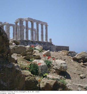 Griechenland: Poseidontempel Kap Sunion
