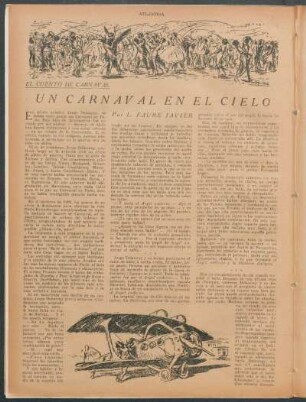 Un carnaval en el cielo : El cuento de carnaval