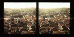 Blick auf Le Puy mit der Kathedrale Notre Dame du Puy, Le Puy-en-Velay