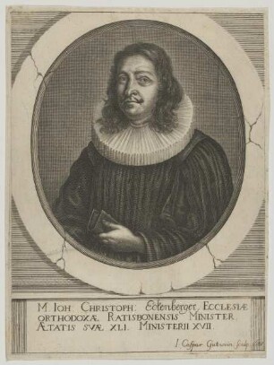 Bildnis des Ioh. Christoph Eckenberger