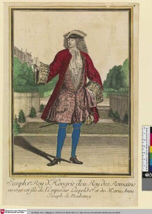 Joseph I Roy d'Mongrie éleu Roy des Romains en 1690